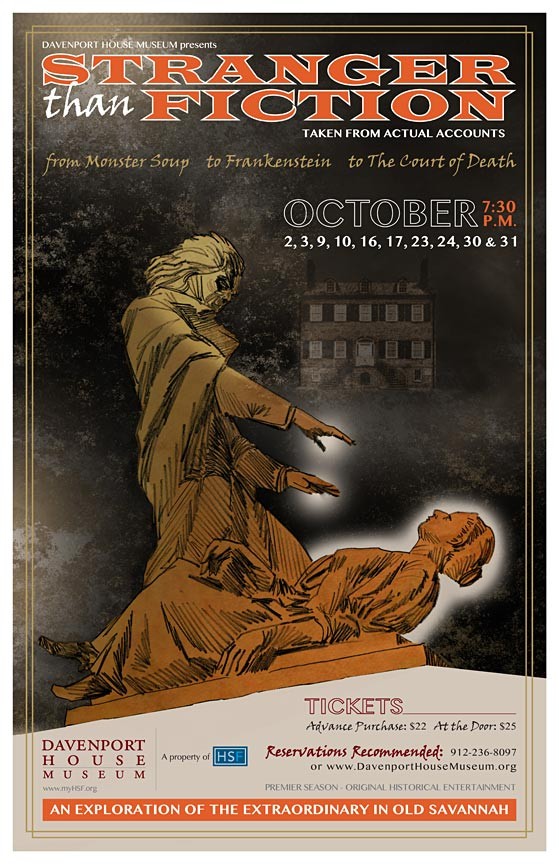Davenport House Museum – "Stranger Than Fiction" Halloween 2015