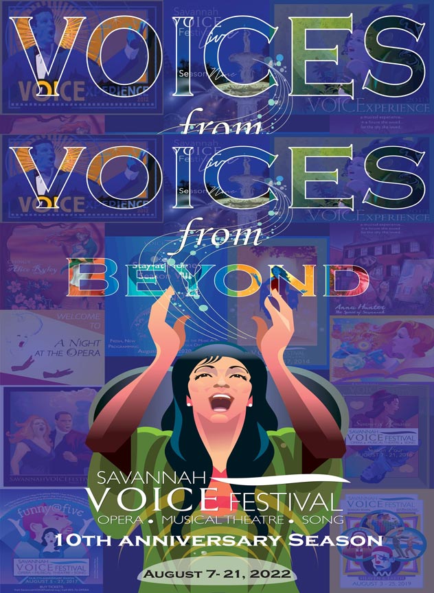 Savannah VOICE Festival 2022 poster