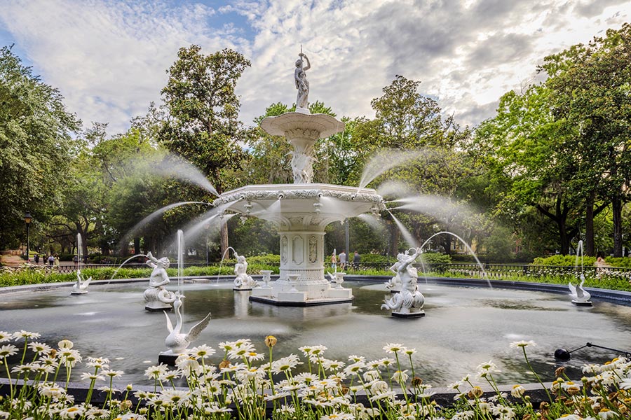 Forsyth Park fountain
