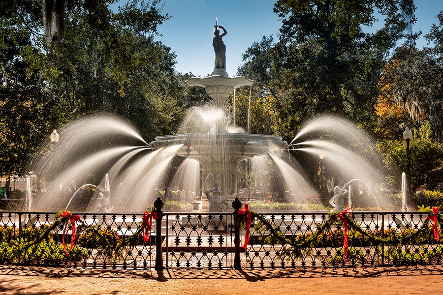 Forsyth Park fountain